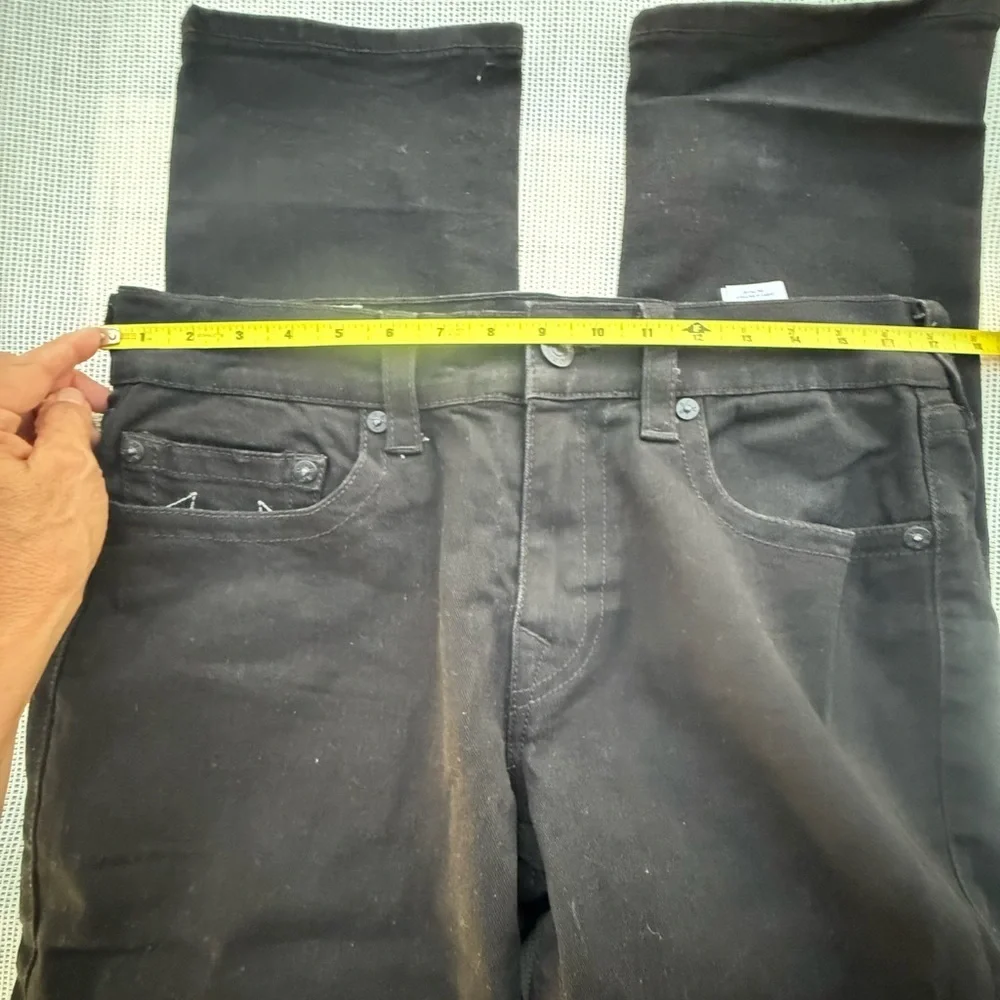 true Religion GENO Relaxed slim 32 Black Men’s Jeans stretchy